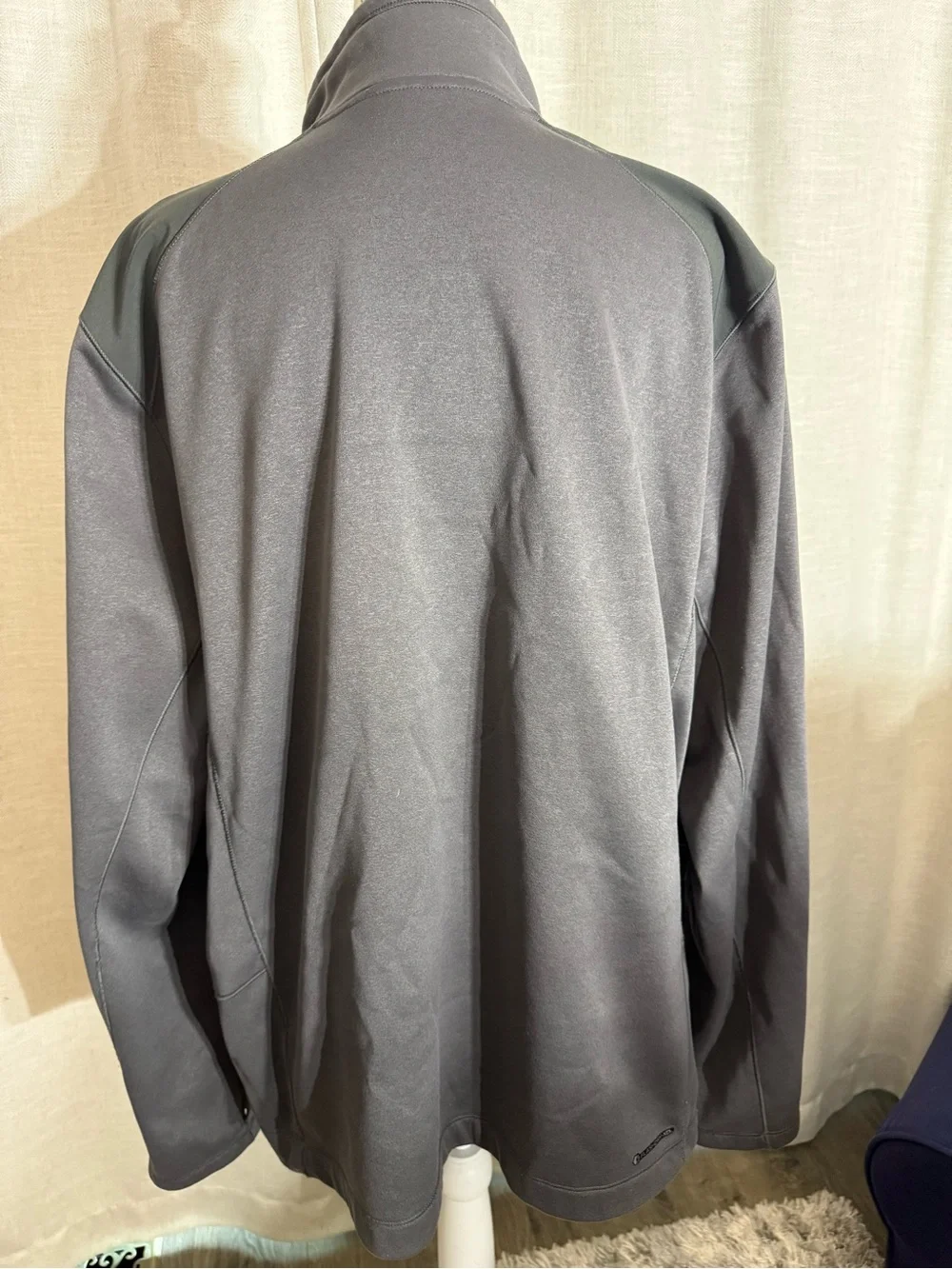 The North Face Men's Half-Zip Performance Pullover Jacket - Dark Gray